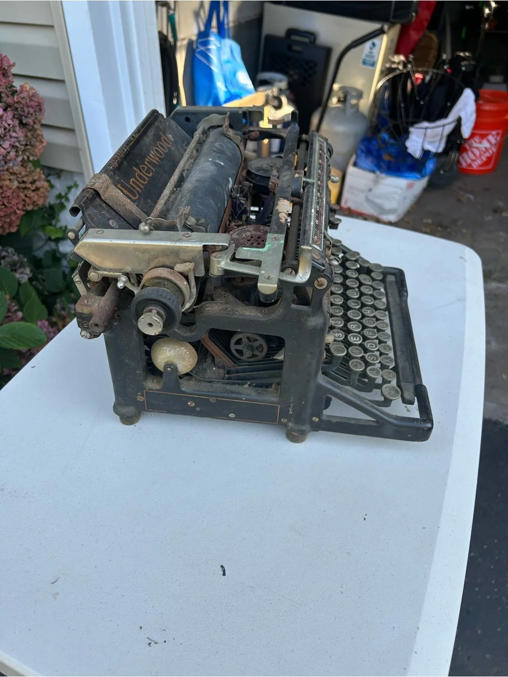 Underwood antique typewriter